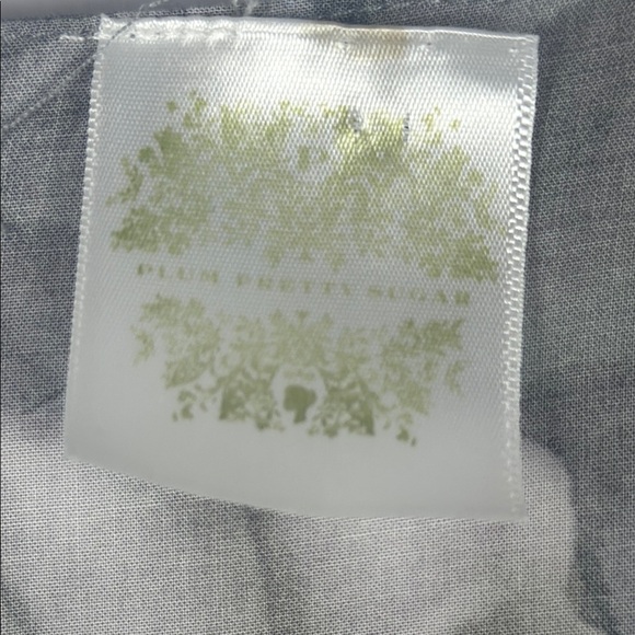 Plum Pretty Sugar Green and Cream Floral Robe Size Medium - Picture 3 of 12